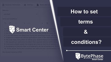 How to set terms and conditions in BytePhase CRM software