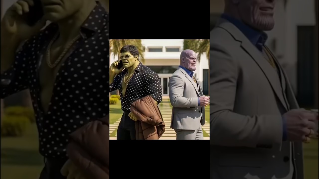 Hulk x Thanos 😅 
