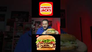 Hungry Jack's Bistro Double Whopper Review #shorts #food #burger
