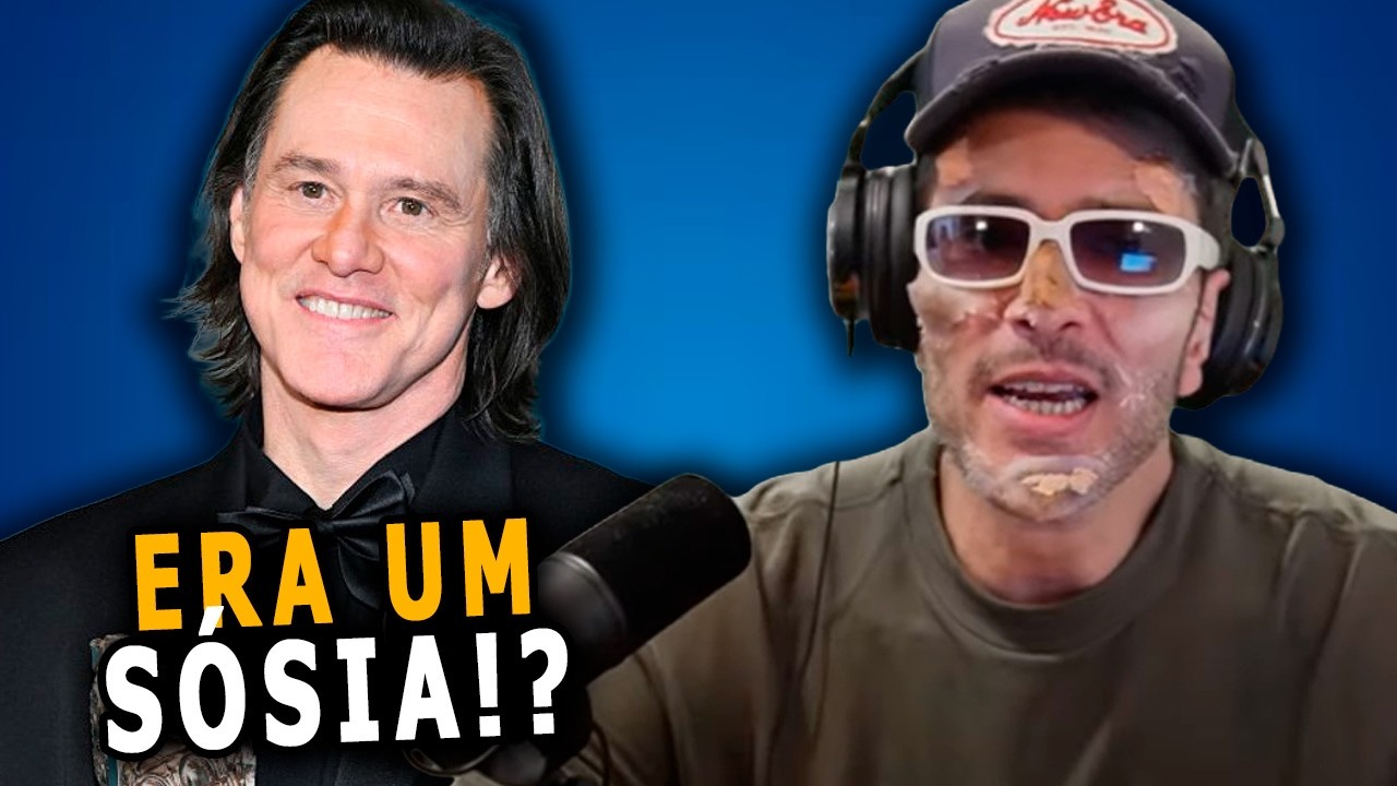 Jim Carrey aparece IRRECONHECÍVEL! | Eu também!