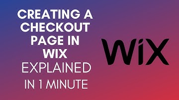 How To Create A Checkout Page In Wix (2025)