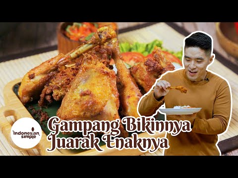 Kiat Memasak Resep Ayam Ungkep Simple | Ayam Goreng Ungkep Sambal Kemangi Yang Maknyus