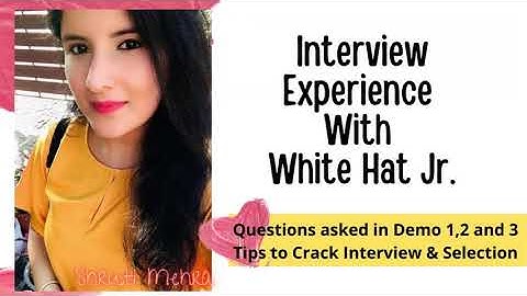 Questions asked in White Hat Jr. Demo 1,2 & 3  | Earn 50,000 per Month | Tips To Get Selected