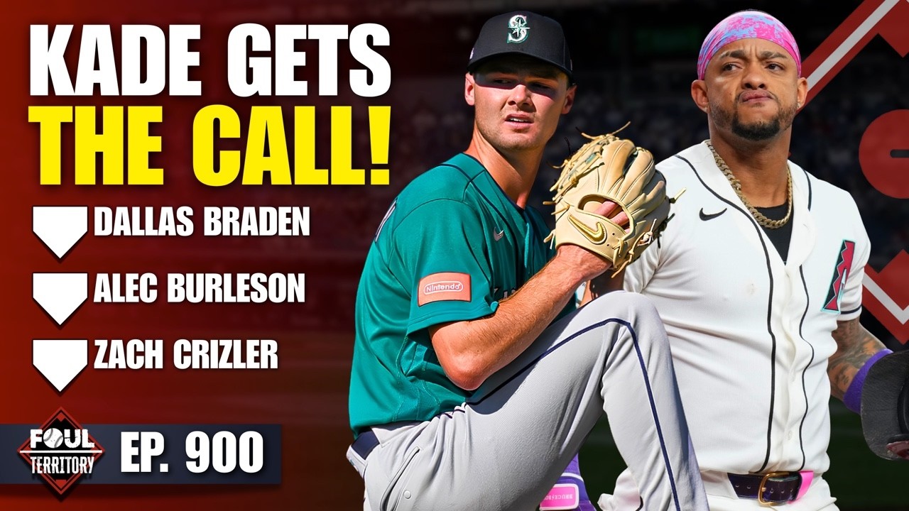Ketel Marte Update, Kade's Call-Up | Dallas Braden, Alec Burleson, Zach Crizer | Foul Territory