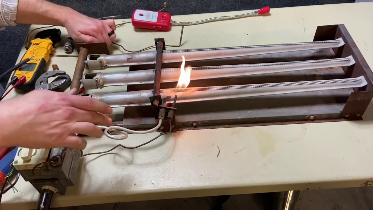 Standing pilots, combination gas valves, Thermocouples. YouTube