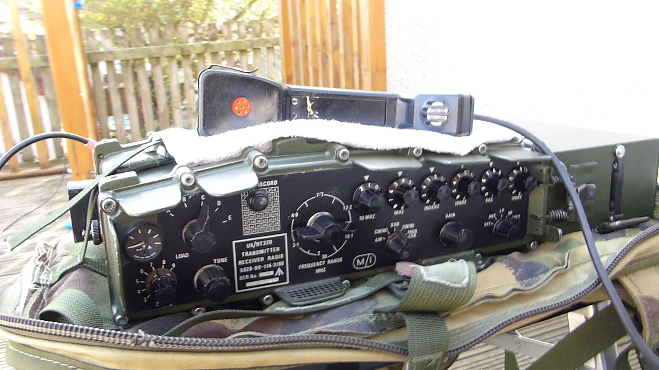 Clansman PRC 320 HWEF contacts on 20 meters using the clansman image