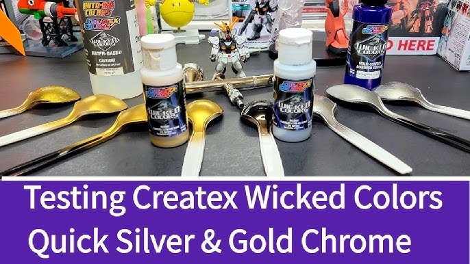 Testing Vallejo Metal Color - The Acrylic Alternative To Solvent Based  Metalizer Paints Like Alclad 