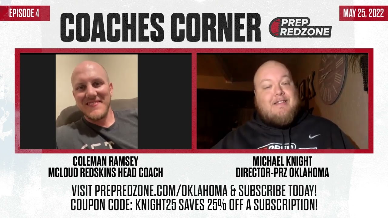 Coaches Corner - Coleman Ramsey - McLoud Redskins