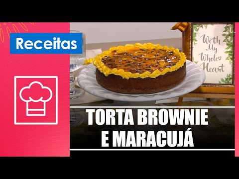 Prepare uma deliciosa torta brownie com a chef Tatiana Secco - 08/07/26