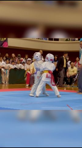 後ろ回し蹴り Roundhousekick #小学2年生  #空手 #8yearsold