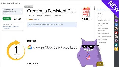 Creating a Persistent Disk | #2025 | #GSP004 |#qwiklabs |Solution