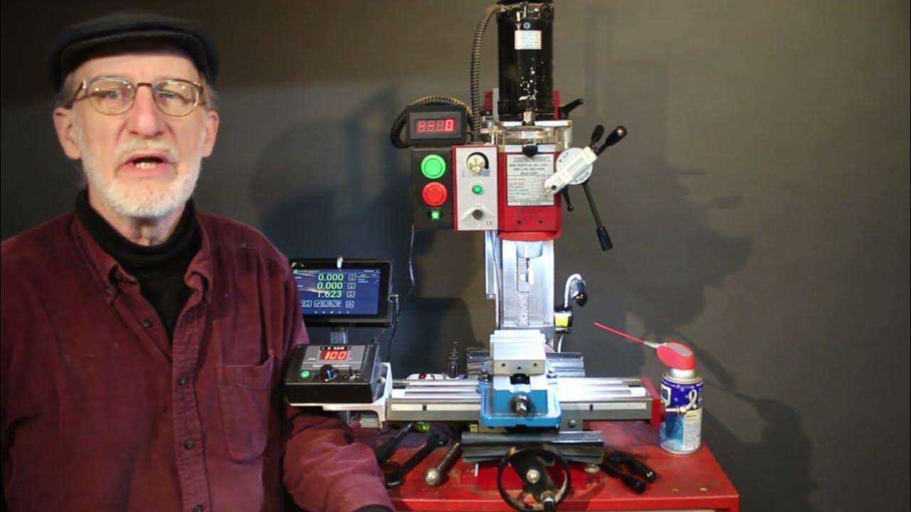 Upgrades for my Harbor Freight mini mill YouTube