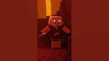 What if Piglins Danced to Pigstep? #minecraft #minecraftanimation #animation