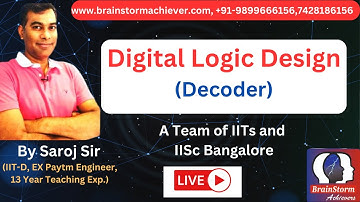 Decoder  |  Digital Logic | GATE-CS |  GATE-EC | GATE-EE | GATE-IN | UGC NET-CS/ES