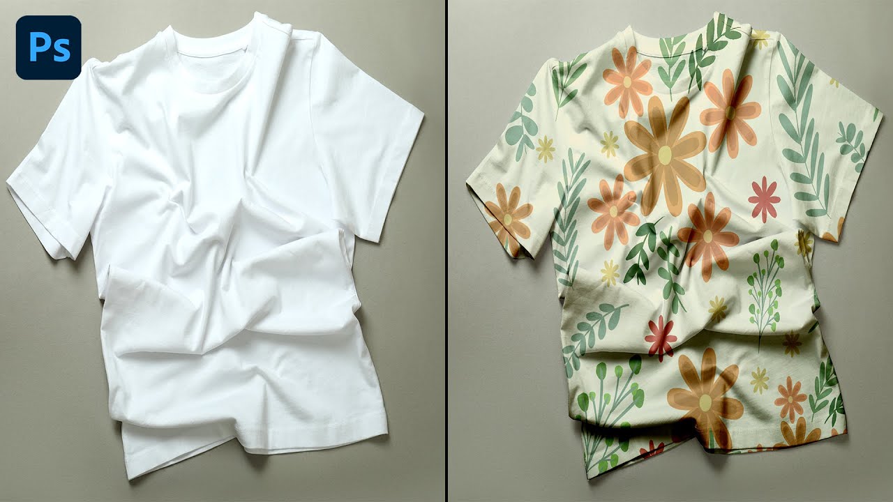 Master T-Shirt Design with Photoshop || photoshop tutorial