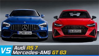 So sánh Audi RS7 và Mercedes AMG GT63 4-Door | Cuộc chiến không cân sức? | XE24h