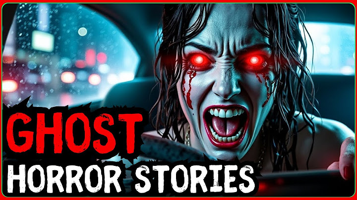 A REAL GHOST CAME INTO MY TAXI - True Taxi Horror Story