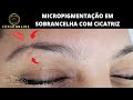 Micropigmentação  Microblading - eyebrow micropigmentation Mikropigmentierung der Augenbrauen