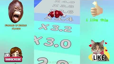 Fat Stack 2.0 in Forward vs Reverse Gaming | All Levels Gameplay Android iOS Bruno Mars