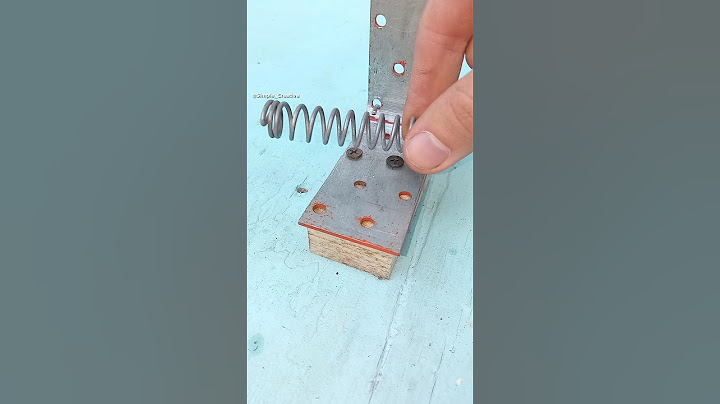 Unique useful DIY equipment for making springs from steel wire yourself #shorts #diy #tools