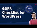 GDPR Checklist 2022 for WordPress
