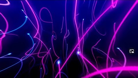 4k Abstract Neon Multicolor Lines Looped Animation Video Background | Free Version
