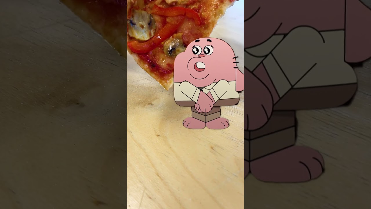 Qui veut la dernière part de pizza ? 🍕#gumball #shorts @cartoonnetworkFR