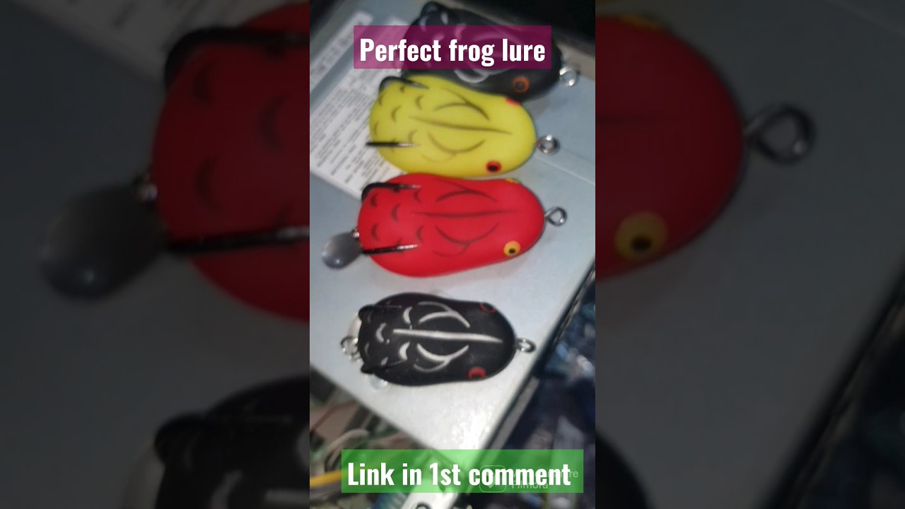 Mini dushman frog 🐸 best frog for fishing  🎣🎣
