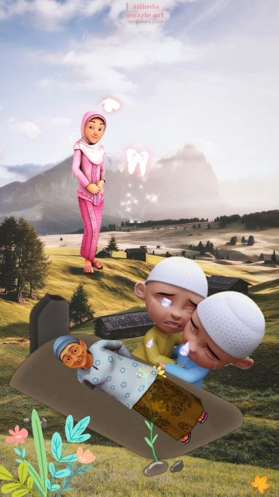 upin & ipin menangis || Kak ros, Opah dan atok meninggal 😰😭 #shorts