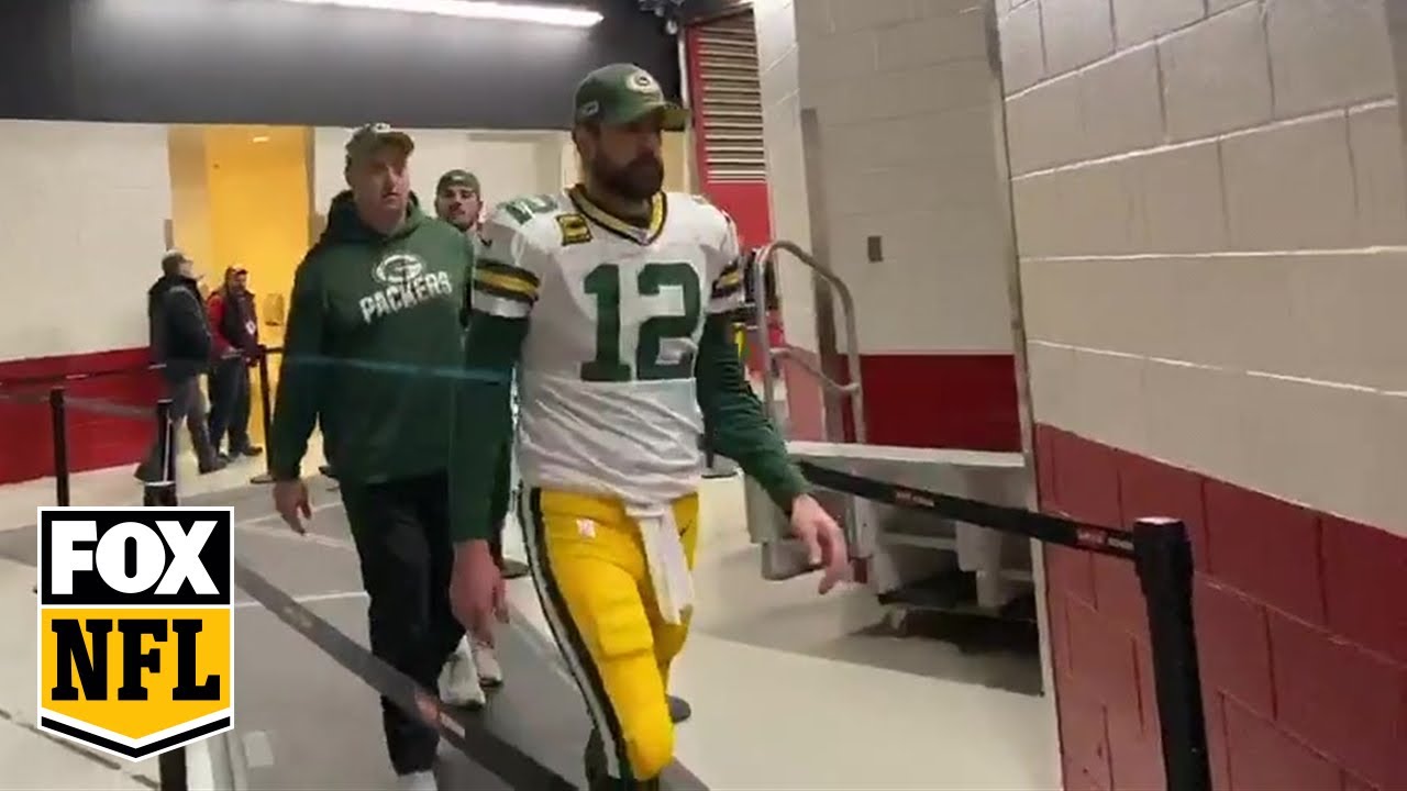 Packers exit the field at Levi's Stadium after losing to 49ers in NFC Championship game | FOX NFL