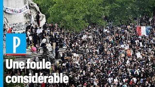 Violences policières : des milliers de manifestants à Paris, des heurts en fin de journée