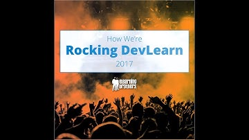 Come see us at DevLearn 2017