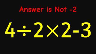 99% Fail This Simple Math Problem!