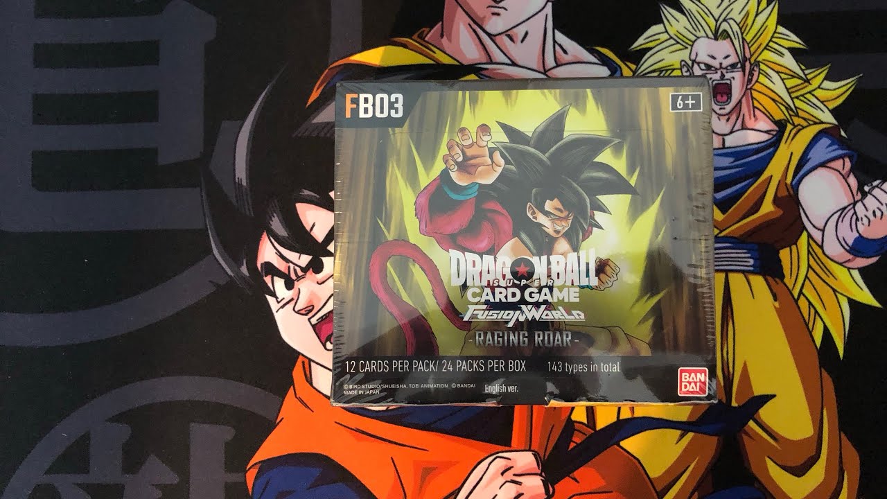 Dragon Ball Super Fusion World Raging Roar Booster Box Pulled A SCR 😍😍🤩 ...