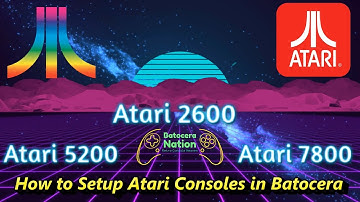 How to Setup Atari Consoles in Batocera