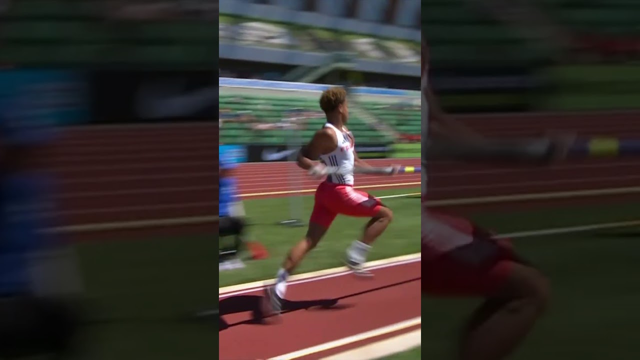Zackaria Dia clears 5.80m for gold in the pole vault in Eugene #WorldAthleticsU20