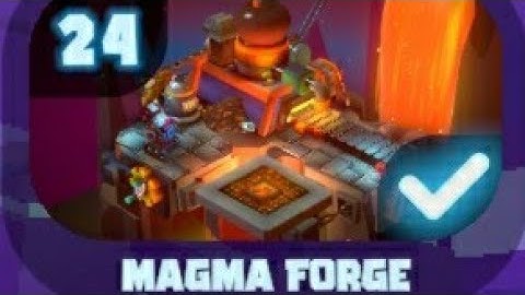 Tiny Robots: Portal Escape | " Magma Forge "  | Walkthrough