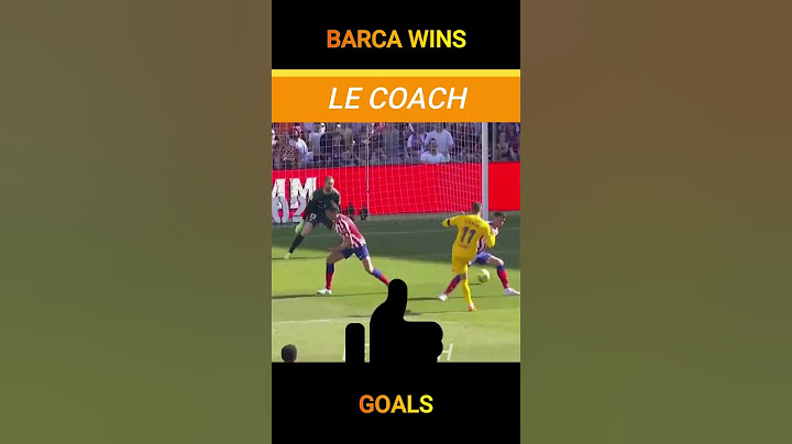 BARCELONA 1 - 0 ATLETICO MADRID