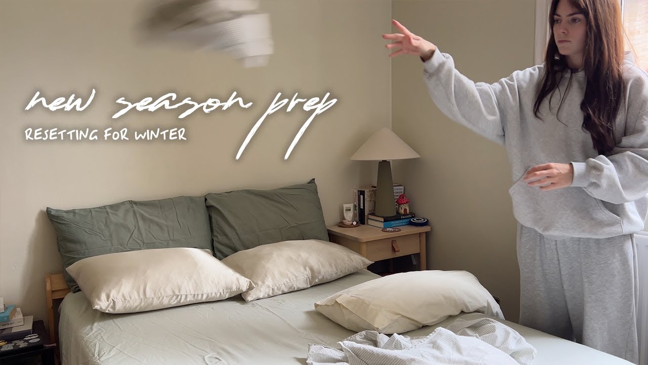 resetting for winter (weekly vlog) | birthday prep, wardrobe clear-out, pilates & tasty food