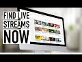 How to Find Live Streams Right Now on YouTube