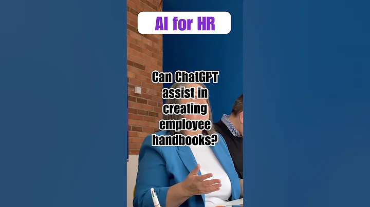 Can ChatGPT assist in creating employee handbooks? #chatgptforhr #aiinhr