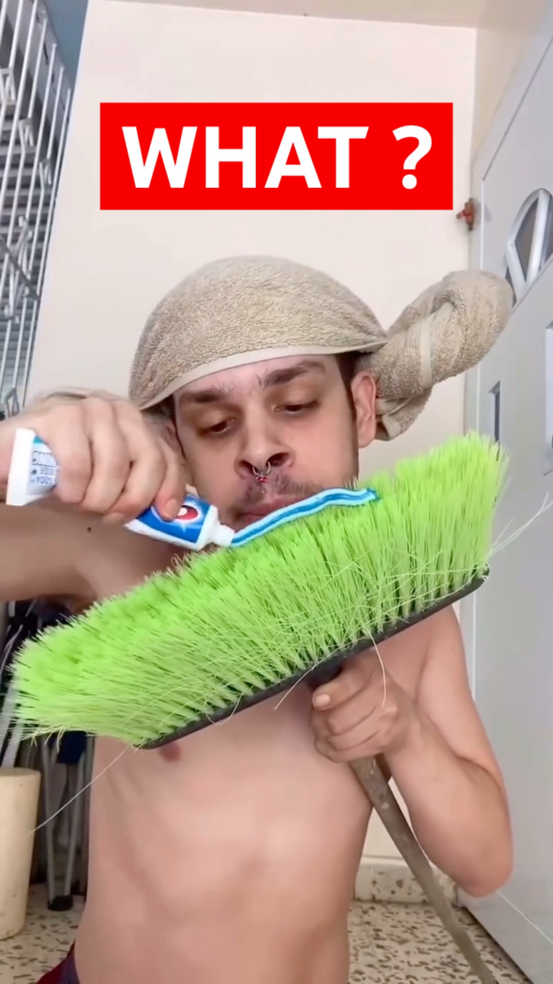Broom Toothbrush ? #shorts