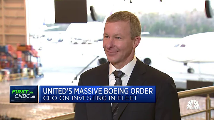 United Airlines CEO Scott Kirby on massive Boeing ...