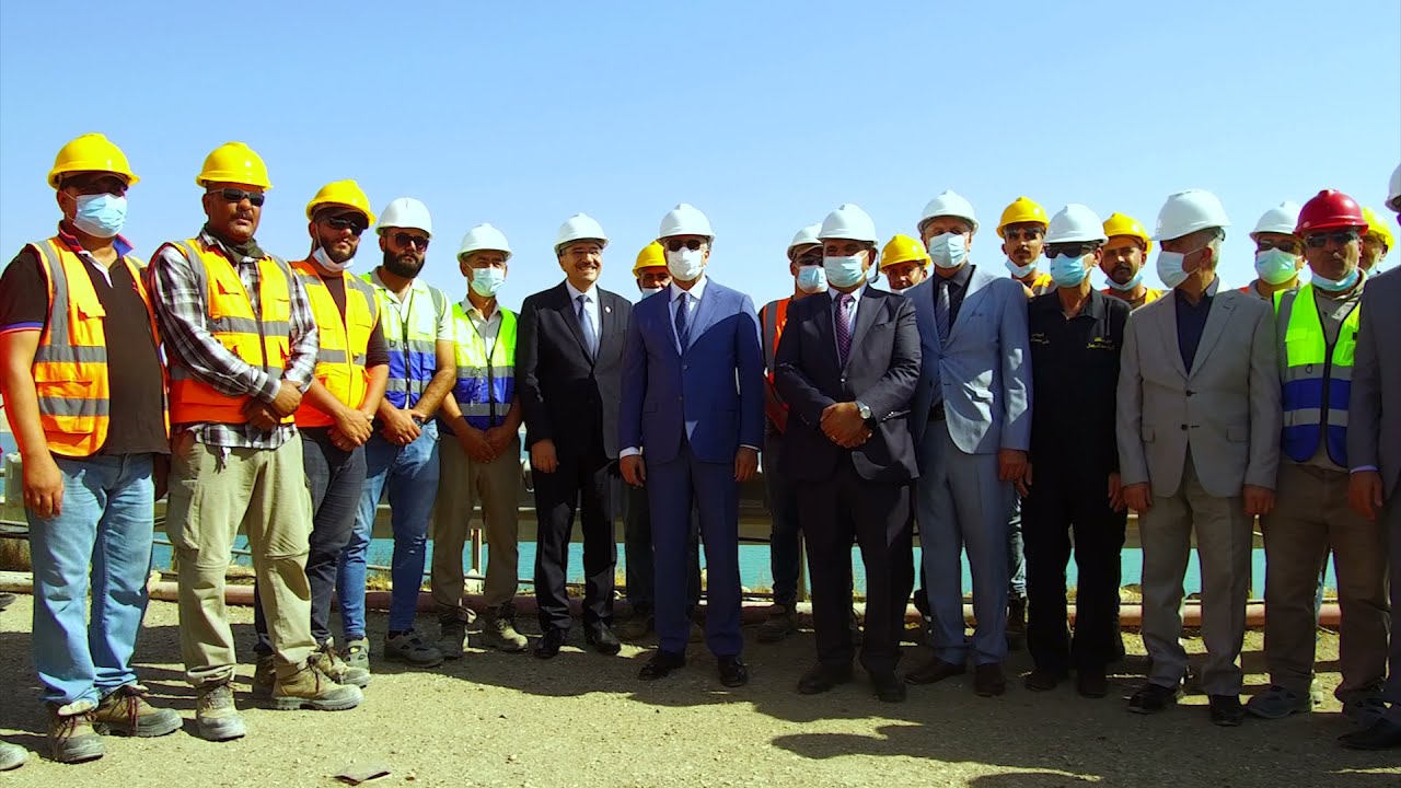 رئيس مجلس الوزراء السيد مصطفى الكاظمي يتفقّد سد الموصل