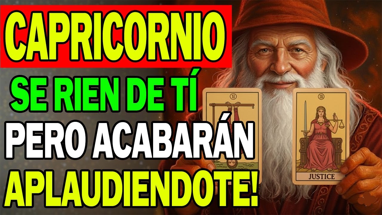 CAPRICORNIO♑ QUISIERON BURLARSE😤PERO TU TRIUNFO VA A SER BRUTAL🔥 ACABARÁN ARREPENTIDOS😳DESCÚBRELO