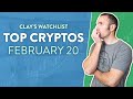 Top Cryptos For February 20, 2024 ( Bitcoin, Ethereum, Dogecoin, Litecoin, and  Shiba Inu )