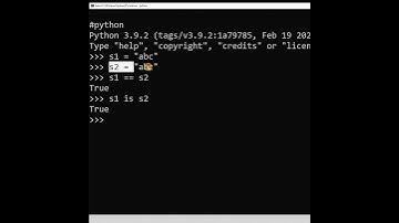 Python - What is String Interning or How Python Saves You Memory