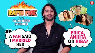 Shaheer Sheikh S Rapid Fire On Wife Ruchikaa Deepika Padukone Erica Ankita Crazy Fan Rumour