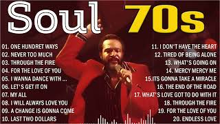 Soul Music 70s Greatest Hits  Stevie Wonder, Aretha Franklin, Marvin Gaye, Barry White ❤
