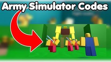 Most OP Army Control Simulator Codes | Roblox